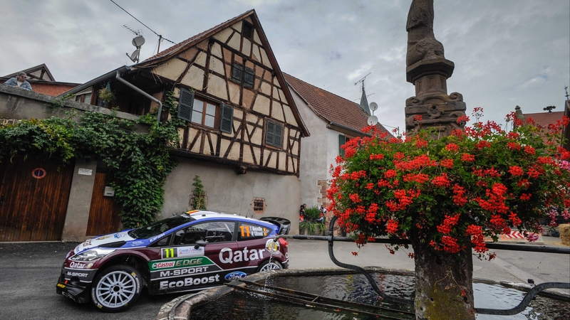 Belgium driver Thierry Neuville in his Ford Fiesta RS WRC