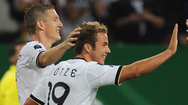 Bastian Schweinsteiger and Mario Gotze are included in the Germany squad despite recent injuries