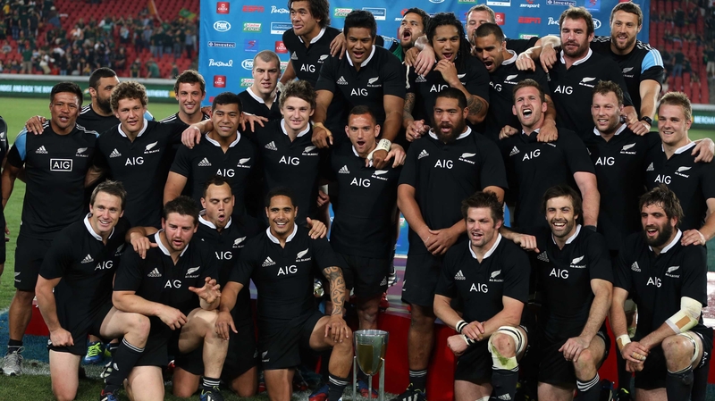 New Zealand won all their Rugby Championship games