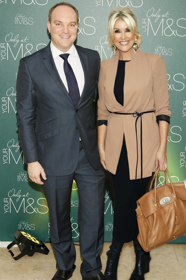 Jonathan Glenister and Lisa Fitzpatrick