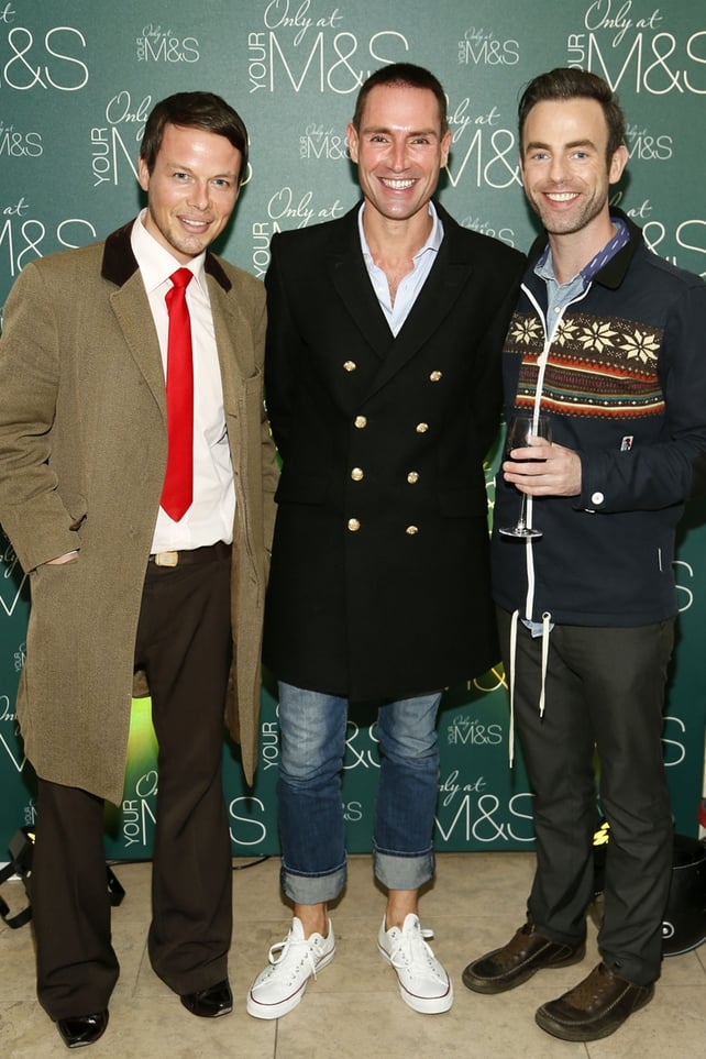 Kohlan Harris, Alex Fitzgerald and Domhnaill O'Donoghue