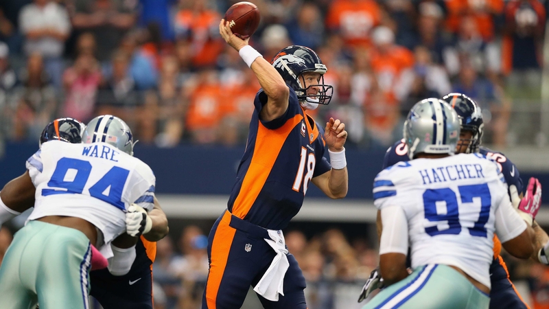 Peyton Manning led the Broncos to another victory