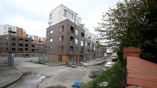 184 apartments were rebuilt at the north Dublin complex