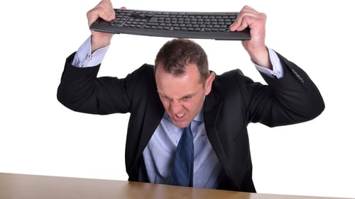 17% of computer users have relieved their frustration over a gadget through physical aggression
