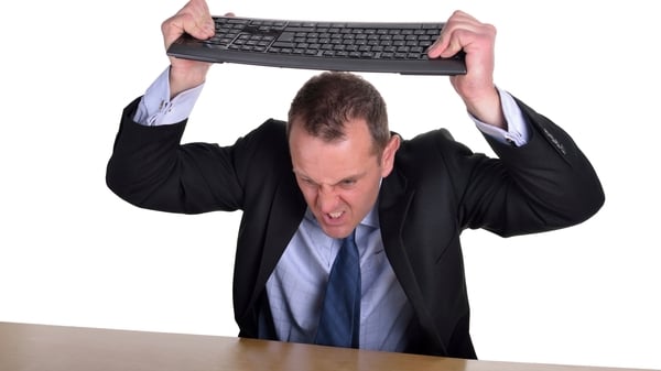 17% of computer users have relieved their frustration over a gadget through physical aggression