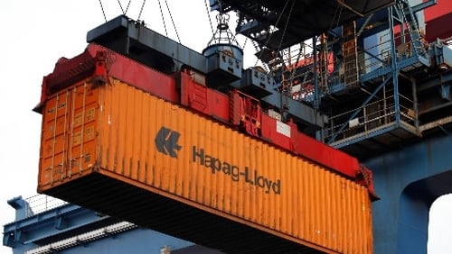 Container traffic was down slightly in the third quarter