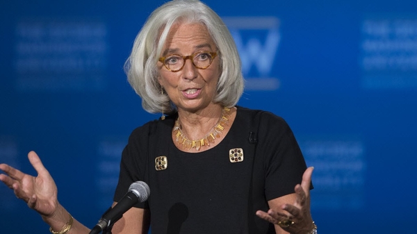 IMF chief Christine Lagarde thinks her job 'is rather important at the moment'