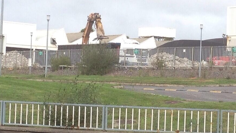 It is understood there are plans to build office space on the site of the Waterford Crystal plant