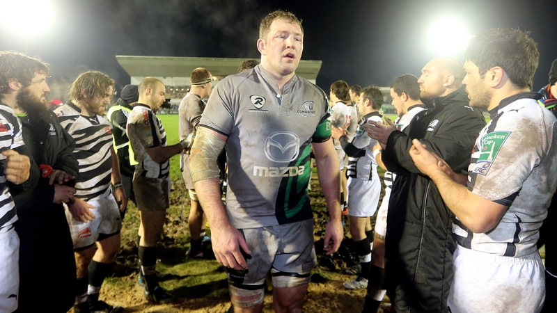 Michael Swift is back training for Connacht following a leg injury