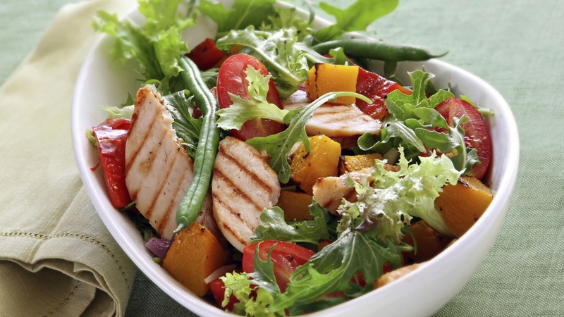 Kevin Dundon's Wood Pigeon Salad with Curried Parsnip Crisps