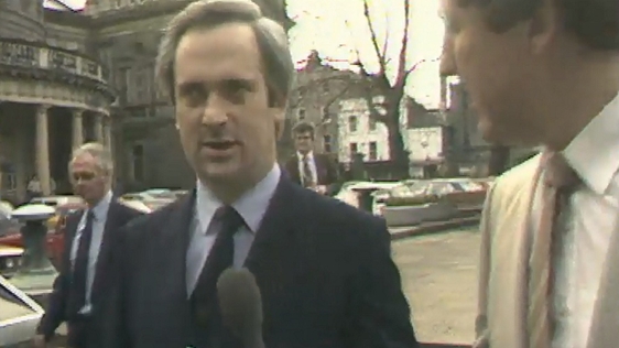 Minister for Finance, John Bruton, 27 January, 1982.