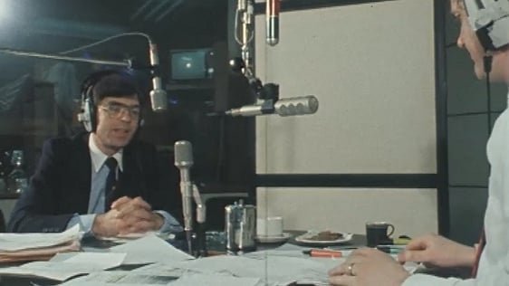 Alan Dukes speaks to John Bowman on RTÉ Radio programme 'Day by Day' on 26 January 1984.