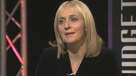 Miriam O'Callaghan on Prime Time on 1 December, 1999.