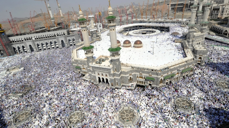 Meice sa tSáid Arabach - láthair na hoilithreachta is mó bhliantúil ar domhan