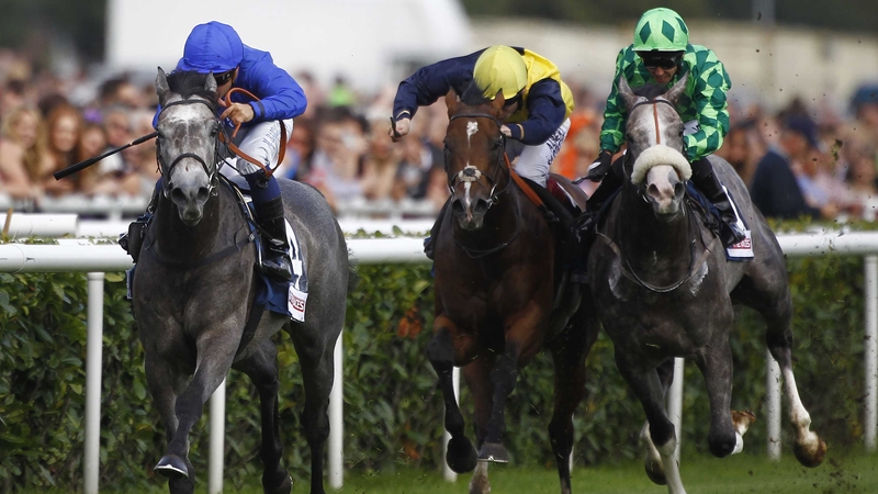 Outstrip was a three-length winner of last month's Champagne Stakes at Doncaster