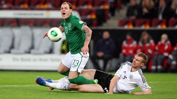 Ireland fell to a 3-0 loss in Germany