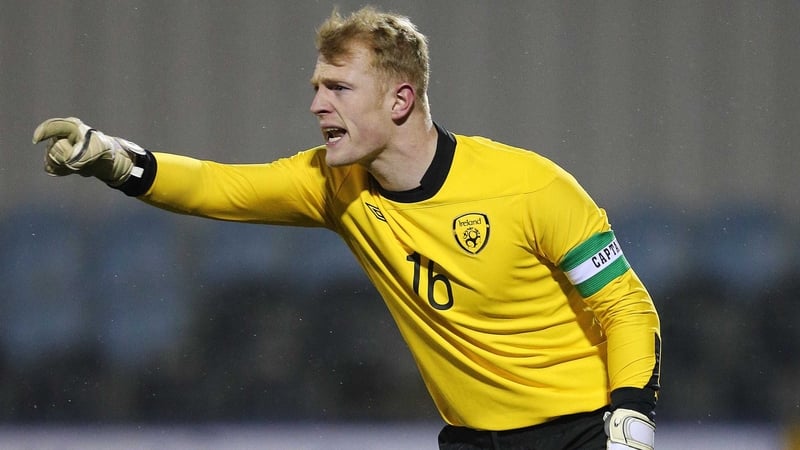 Aaron McCarey was a colossus in the Ireland goal