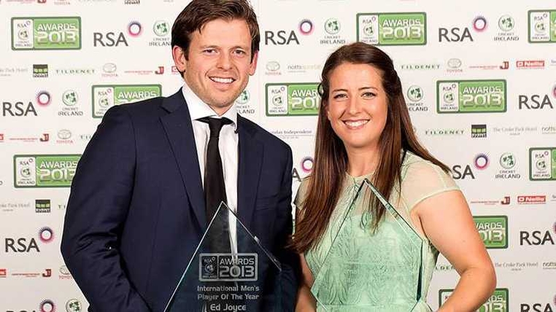 Ed Joyce and Isobel Joyce