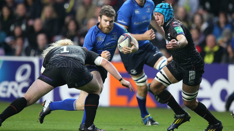 Gordon D'Arcy has been named alongside Brendan Macken in the centre for Leinster