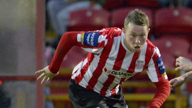 Michael Rafter scored Derry's opener en route to hammering Limerick 6 to nothing