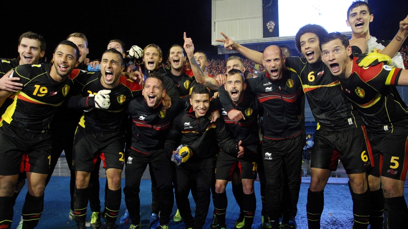 Belgium sealed their place in Brazil with victory over Croatia