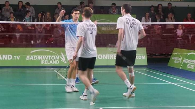 Sam Magee and Jonathan Dolan were easy winners over Slovenia's Kek Jamnik and Alen Roj