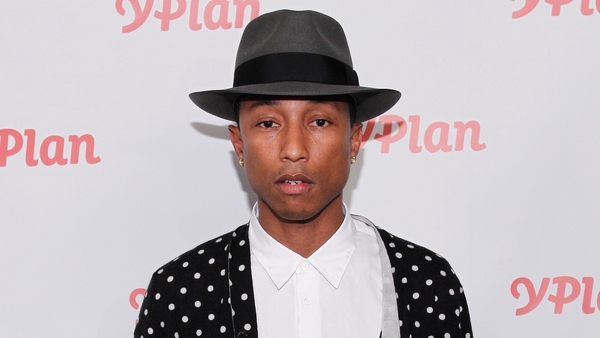 Pharrell - Still top on the Irish charts