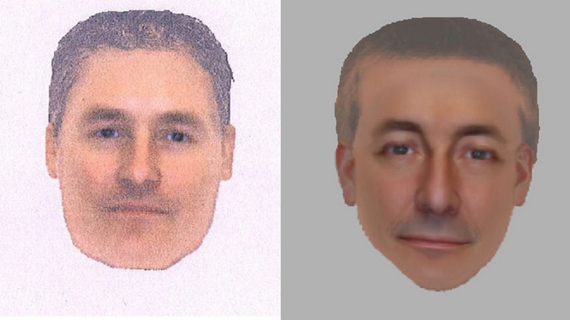 Two e-fit images have been released of a man of 'vital importance'