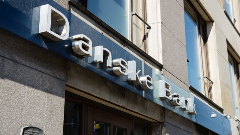 Danske Bank said its pretax profit fell to 6.20 billion Danish crowns in the first quarter from 7.14 billion crowns a year ago