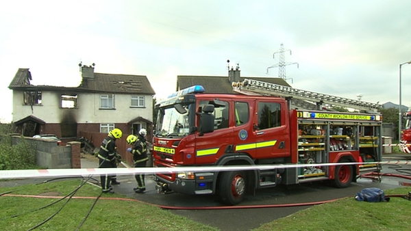Emergency services were called to the scene shortly before 5am