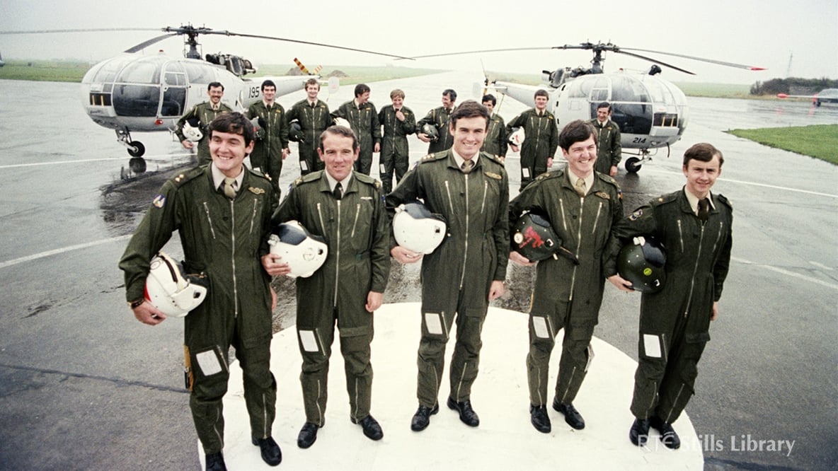 Irish Air Corps Helicopter Pilots (1979), but who and where are they?
