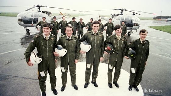 Irish Air Corps Helicopter Pilots (1979), but who and where are they?