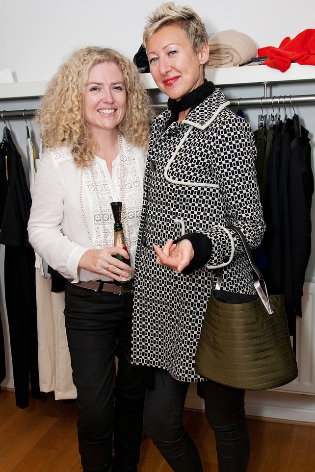 Audrey Brennan and Olga Johnston