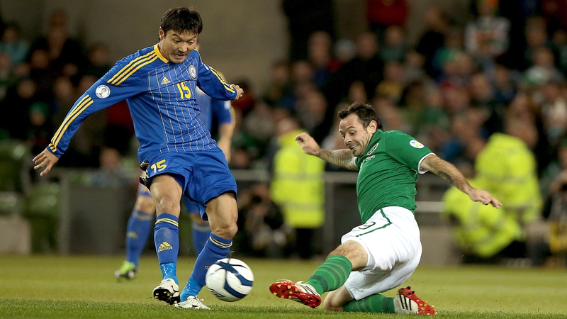 Andy Reid made a long overdue return for Ireland