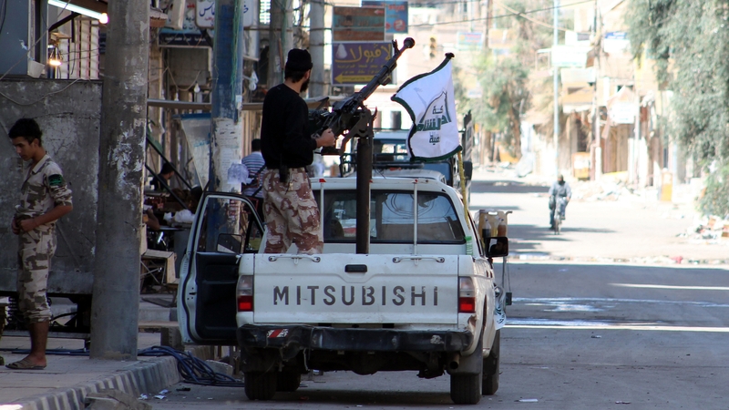 Rebels are fighting against the Assad regime