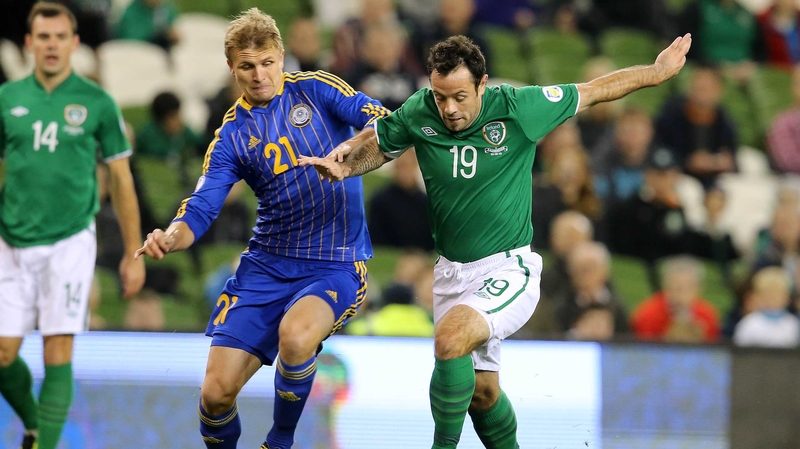 A hernia operation means that Andy Reid will miss Ireland's friendly clash with Serbia