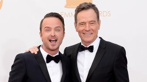 Aaron Paul and Bryan Cranston
