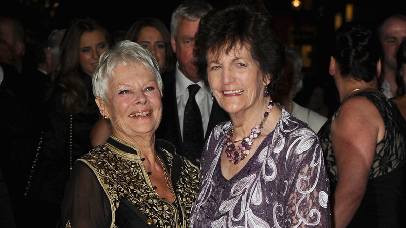 Philomena Lee with Judi Dench who starred as her in the Oscar-nominated movie