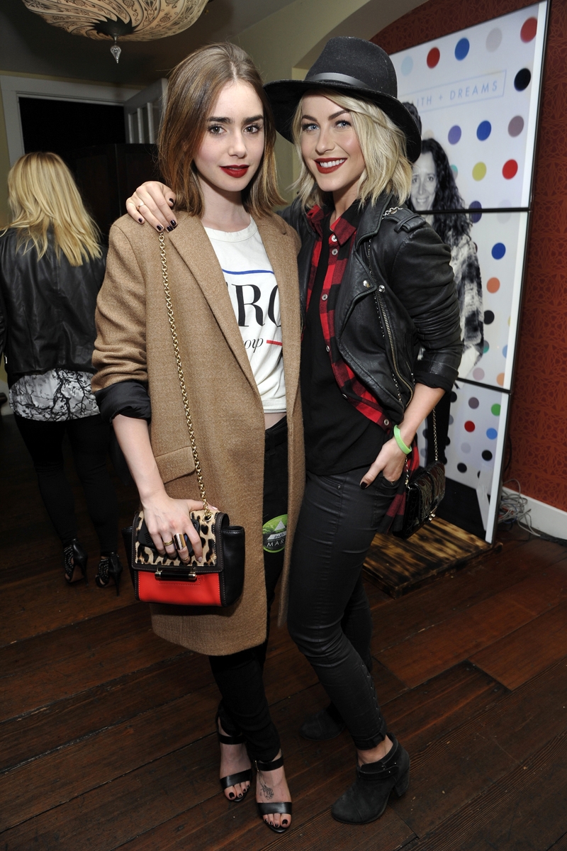 Lily Collins, Julianne Hough