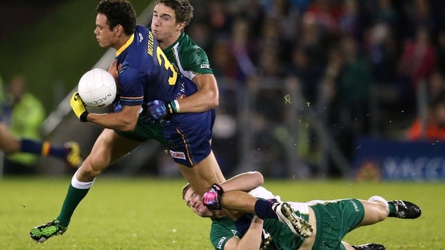 Ireland led 17-4 at the end of the first quarter