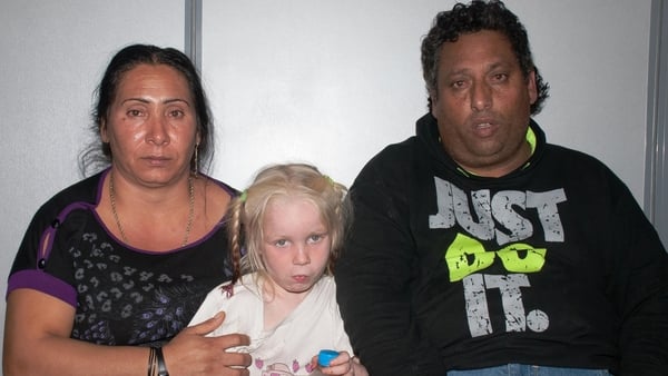 The blonde haired, blue-eyed Roma child known as 'Maria', the subject of this week's Documentary On One