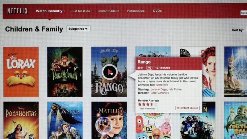 Netflix's rise in first-quarter profit beat Wall Street expectations