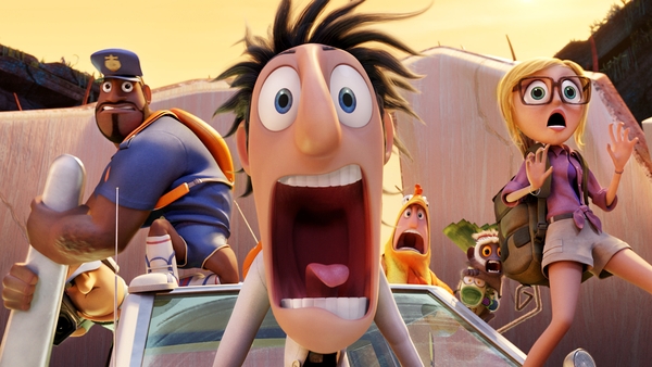 Flint and the gang return to Swallow Falls