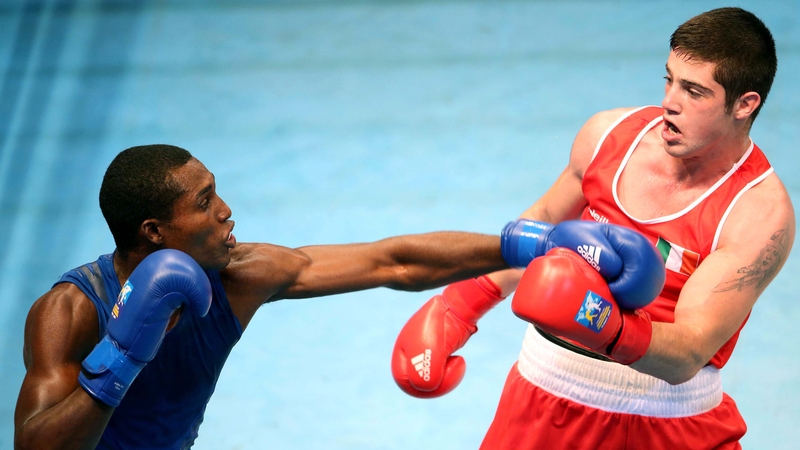 Joe Ward was well beaten by reigning World Champion Julio De La Cruz-Peraza