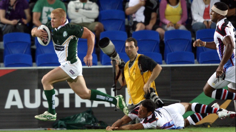 Damien Blanch is getting ready for Ireland's World Cup opener with Fiji