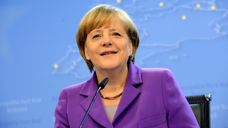 German Chancellor Angela Merkel fell while skiing over the Christmas vacation