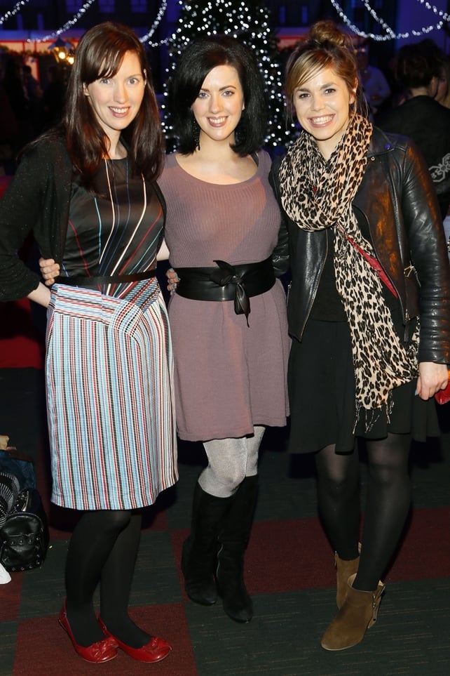 Aoife Finneran, Deirdre Reynolds and Aoife Bannon