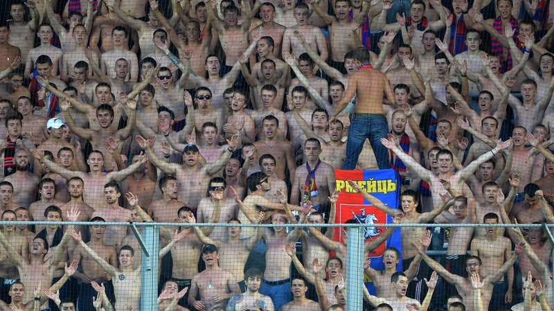 CSKA fans have been punished by UEFA for racist chanting
