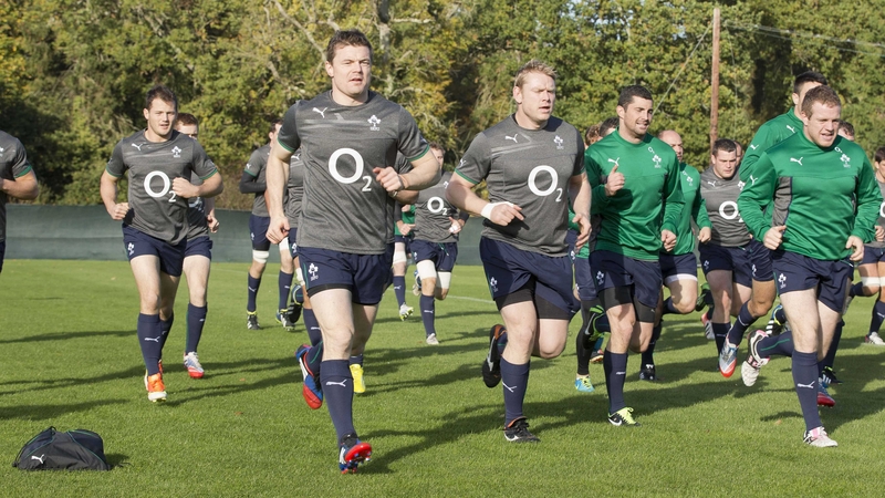 Brian O'Driscoll has returned to training
