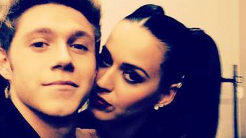 Niall posted his meeting with Katy on Instagram